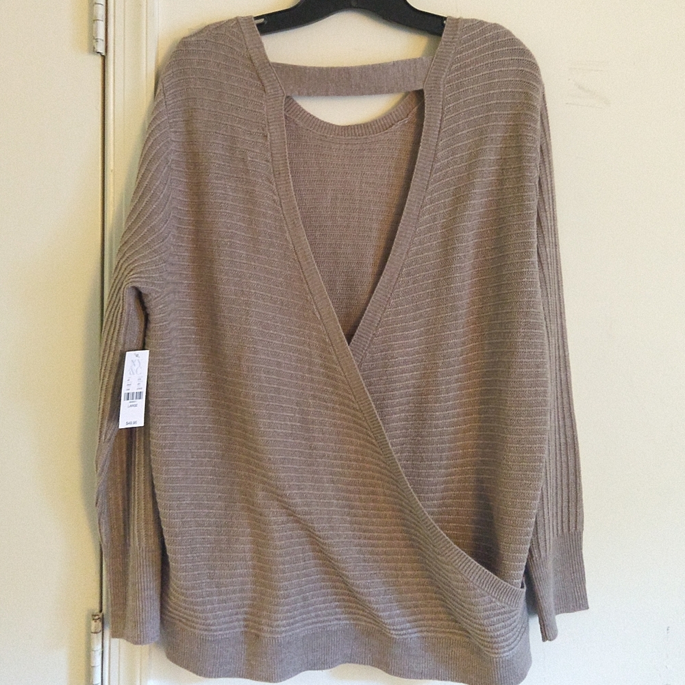 New York & Co open back sweater